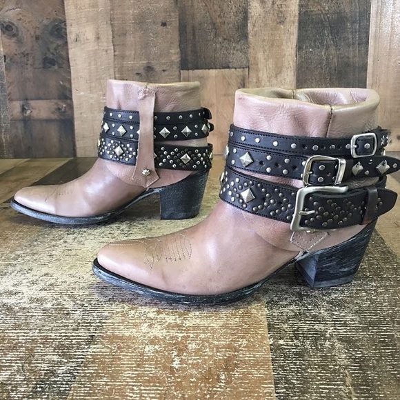 Old Gringo Shoes - Old Gringo NEW Studded Leather Ankle Boots